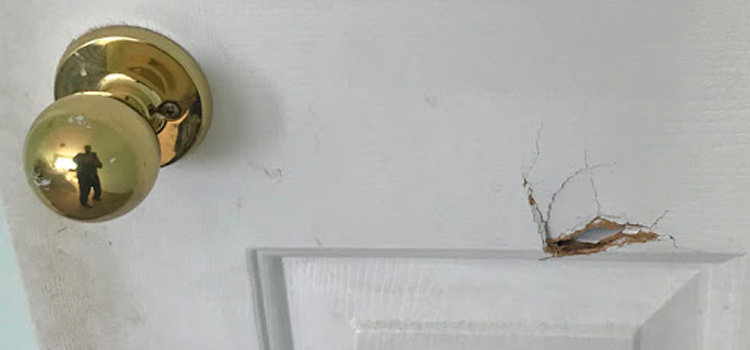 interior door hole repair San Mateo