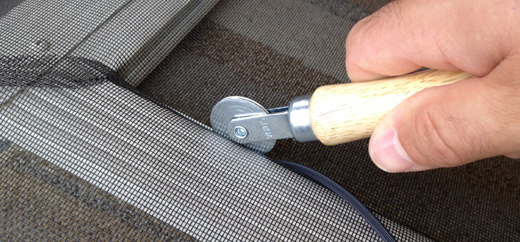 metal screen door repair in San Mateo