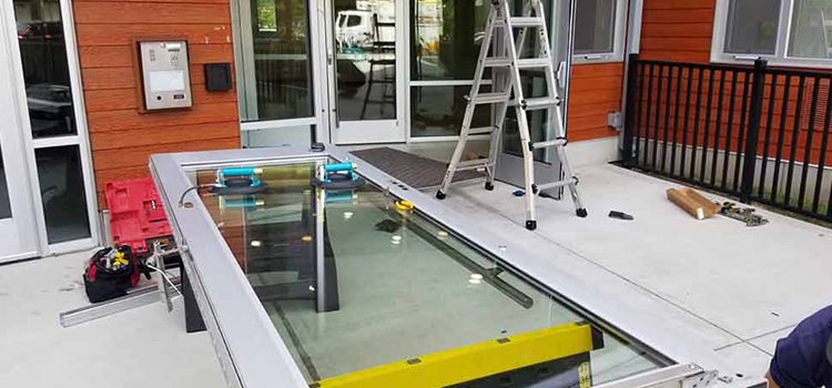 storefront door glass replacement San Mateo